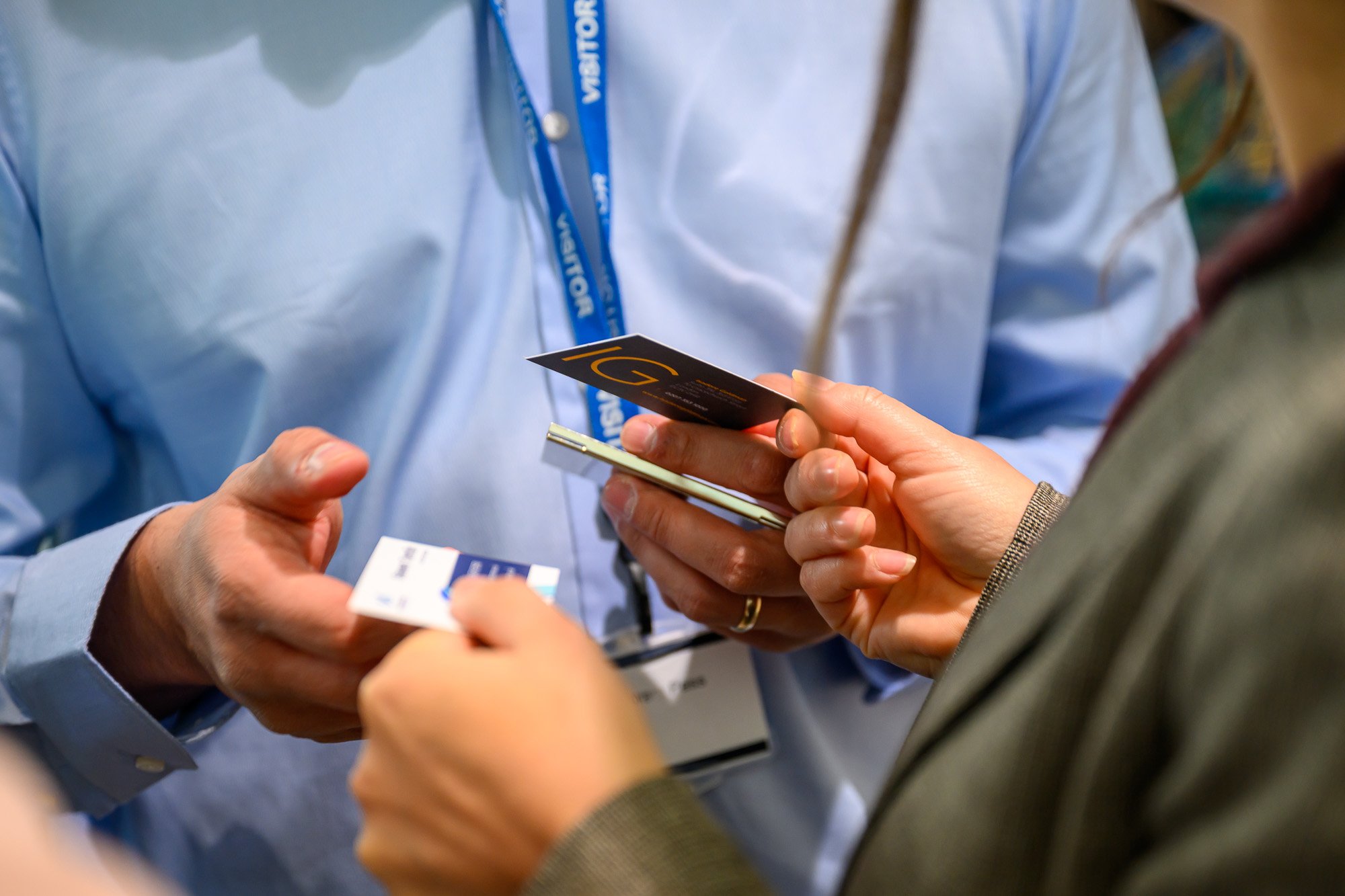 Business Networking in London, business cards 