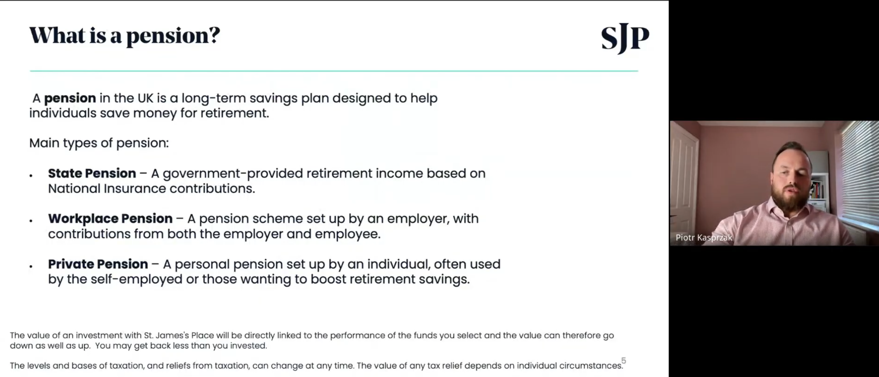 What is pension in uk